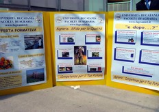 Stand dell'Università di Catania - Facoltà di Agraria.