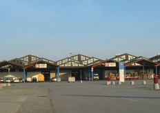 Area di sosta per gli autoveicoli.