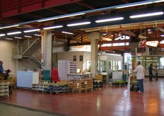 L'interno degli stand si presenta molto ordinato.