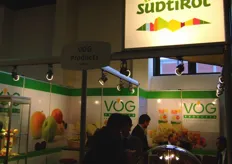 Stand dell'italiana VOG Products.