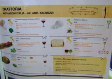 Un progetto comune tra Alphacom Italia e l'azienda agricola Balduzzi, che prevede l'abbinamento tra vini del nord Italia e specialità gastronomiche del sud, tra cui le melanzane al cioccolato.
