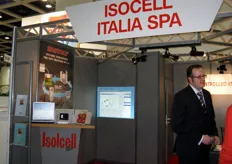 Lo stand di Isolcell Italia, specialista nel settore delle soluzioni di stoccaggio ad atmosfera modificata.