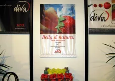 Il prestigioso marchio DIVA (stand APO Scaligera) firma solo frutta e ortaggi rigorosamente selezionati, ricchi di qualità organolettiche, coltivati nel pieno rispetto dell'ambiente e della salute del consumatore.