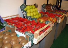 Dettaglio dei prodotti presentati presso lo stand APO SCALIGERA s.c.a.r.l.