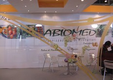 Stand ABIOMED Soc. Coop. Agr. Organizzazione di produttori della Sicilia sud orientale, specializzata in produzione integrata e biologica di ortaggi in serra, p.c. e frutta.