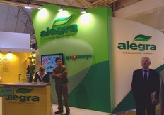 "Stand Alegra, una delle due "business unit" - insieme a Naturitalia - della O.P. Apo Conerpo."