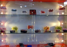 Dettaglio di prodotti presso lo stand CARTON PACK