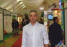 Massimo Ceradini della Ceradini B&C, in visita presso la manifestazione.