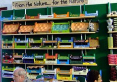 Dettaglio di prodotti presso lo stand CIESSE PAPER