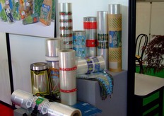 Dettaglio prodotti presso lo stand CORAPACK