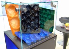 Dettaglio di prodotti presso lo stand della ILIP