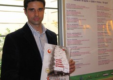 Andrea Podrecca di iPallet, in visita al Macfrut.