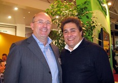 Fausto Gaiba (Capo tecnico qualità presso Alegra) e Angelo Minisci (Presidente del Consorzio Clementina di Calabria IGP).