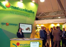 "Stand Naturitalia, "business unit", insieme ad Alegra, del Gruppo Apo Conerpo."
