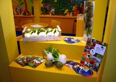 Dettaglio di prodotti presso lo stand Regione Basilicata.