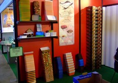 Dettaglio di prodotti presso lo stand TREVIKART.