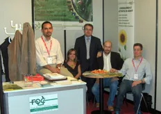 Lo staff FQC (Food Quality Control) Italia presso l'edizione 2008 di Cibus. Da sinistra a destra: Antonio Martino, Sig.na Fiorini, Remo La Farciola, Matteo Lanfranco Rossi e Christian Riciputi