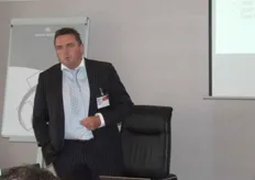 Guy De Meyer, amministratore delegato di BFC Belgio, nel suo intervento sul mercato russo.