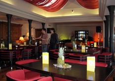 Dettaglio della sala.