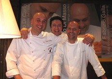 Angelo Di Masso, Fabrizio Galla e Leonardo Di Carlo.