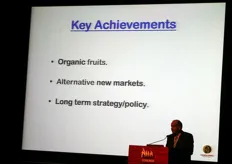 Tra gli altri obiettivi per l'industria del kiwi sono da menzionare lo sviluppo del settore bio, l'apertura di nuovi mercati alternativi e l'elaborazione di strategie a lungo termine.