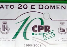 CPR System, la cooperativa di imballi riciclabili a sponde abbattibili numero uno in Italia, ha festeggiato lo scorso 20 e 21 settembre 2008 i suoi primi dieci anni di attivita', con l'inaugurazione di un nuovo stabilimento a Gallo (FE).