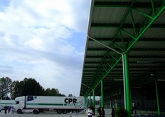 Una vista esterna della nuova struttura.