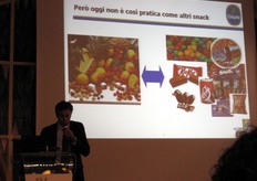 La snack culture in ambito frutticolo non e' ancora cosi' sviluppata in Italia, come in altri settori alimentari.
