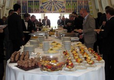 Buffet offerto alla fine dei lavori.