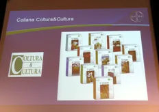 "La collana "Coltura&Cultura" prevede la pubblicazione di 12 volumi monografici, dei quali sono gia' disponibili il grano, il pero, la vite e il vino, il mais, il pesco e ora il melo. Il progetto coinvolge oltre 130 autori tra ricercatori e produttori."