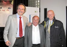 Da sinistra a destra: Renzo Angelini (Bayer CropScience), Albino Battaglia (Melavi'), Luca Granata (Melinda).