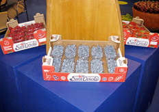 Dettaglio piccoli frutti a marchio Sant'Orsola.