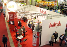 Vista dall'alto dello stand Isolcell.