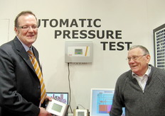 Stefano Rosa e Franco Raveane, in rappresentanza di Isolcell.