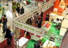 Vista dall'alto dello stand Kieser Werner & Co.