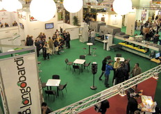 Vista dall'alto dello stand Longobardi.