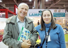 Piero Spellini (ex Presidente COZ e consigliere Unaproa) e Rossella Gigli (Caporedattore FreshPlaza Italia).