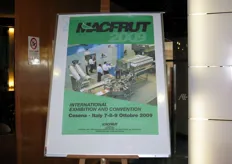 L'edizione 2009 di MACFRUT, la rassegna internazionale di Cesena dedicata all’ortofrutta, e' stata presentata in una conferenza stampa a Roma, in data martedì 11 novembre 2008.