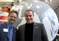 Rolf Christian Becker e Angelo Marazia, in rappresentanza del progetto di Food Chain Partnership della Bayer, rispettivamente a livello mondiale e a livello italiano.