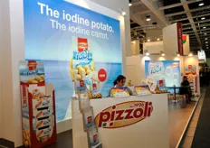 Lo stand Pizzoli propone la patata Iodi', arricchita con iodio.