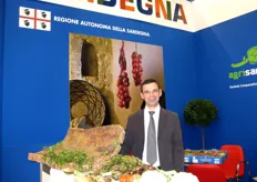 Ignazio Manca, in rappresentanza dell'azienda sarda Santa Margherita.