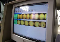La selezionatrice e' in grado di scattare, in una frazione di secondo, una serie completa di immagini fotografiche ad elevata risoluzione, che ritraggono il limone da tutte le angolature possibili.