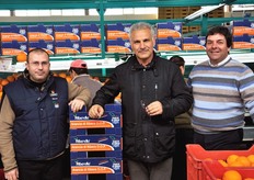 Da sinistra a destra: Giuseppe Sapienza, Giuseppe Pasciuta e Calogero Simonaro.