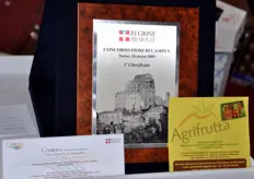 Il premio assegnato all'iniziativa Agrifrutta Da Te in occasione del Salone Campus di Torino.