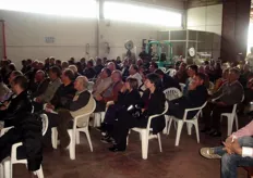 All’incontro tecnico erano presenti oltre cento partecipanti per la maggior parte provenienti da Rotondella, Policoro, Scanzano Jonico e Nova Siri.