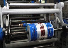 Bobina di pellicola gia' stampata.