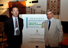 Giuseppe Lamacchia (ICE Bari) e Giacomo Suglia (presidente APEO Puglia).