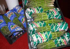 Le principali cultivar di asparago prodotte dalla cooperativa Giardinetto sono la UC157 (circa 50 per cento del totale) e la Grande (circa 40 per cento del totale).