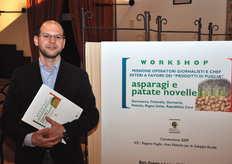 Pierpaolo Provino della FoodExport di Bisceglie (BA) saluta i lettori di FreshPlaza.