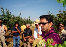 Una fase della spiegazione tecnica fornita da Vito Vitelli (COVIL).